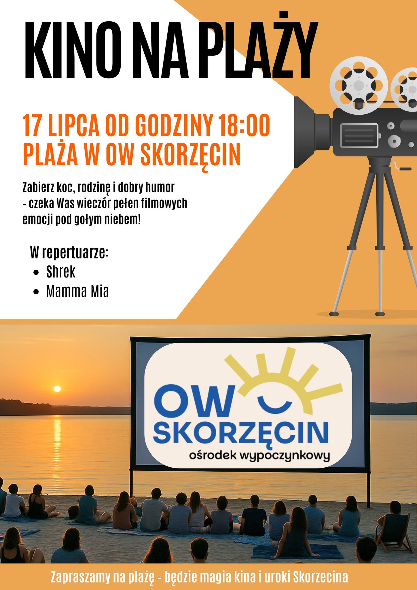 Kino na&nbsp;plaży