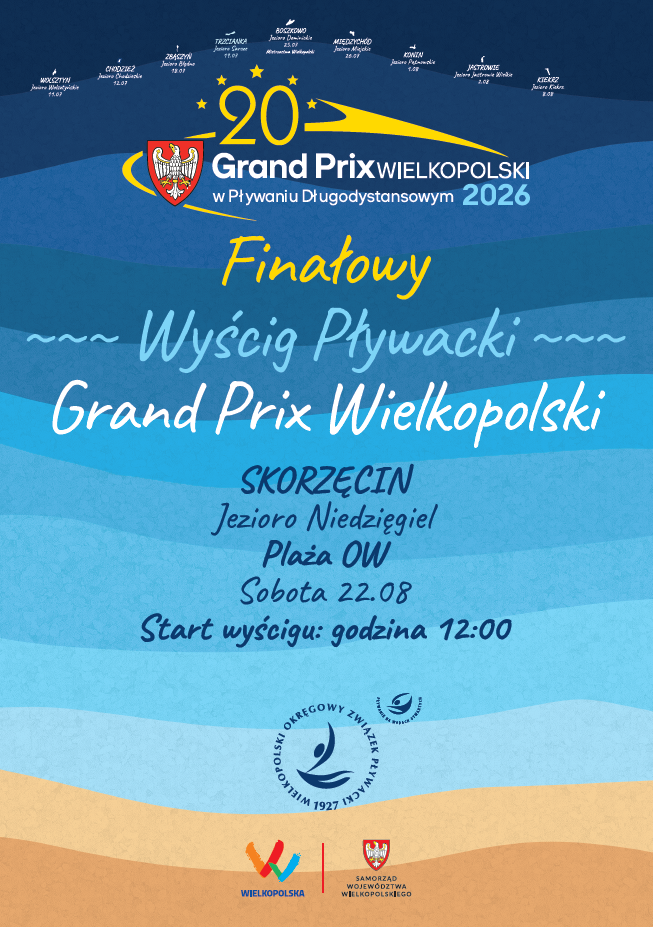 20 Grand Prix Wielkopolski w&nbsp;pływaniu długodystansowym 2026